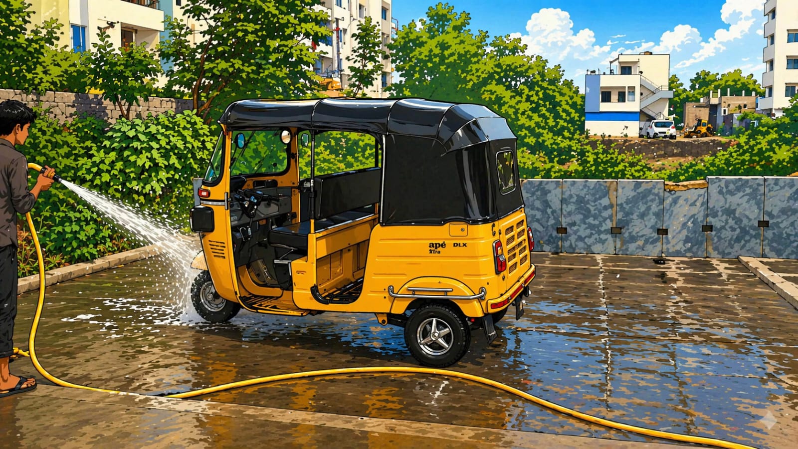 Auto Water Wash